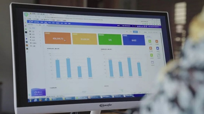 精斗云食品行业电脑端数据演示