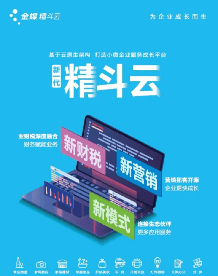 金蝶精斗云财税功能