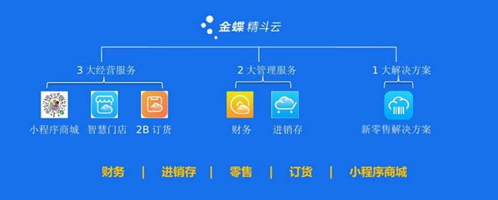 金蝶精斗云产品线