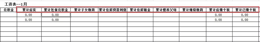 精斗云工资表