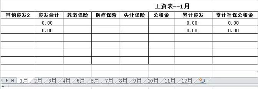 金蝶精斗云云会计工资核算步骤（附工资模板介绍）