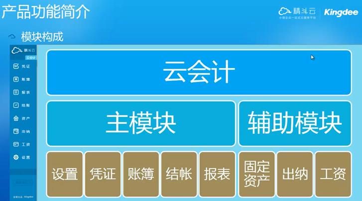 金蝶精斗云云会计有哪些主要功能及优势？